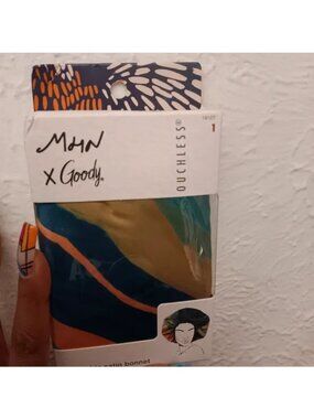 Goody x Morgan Harper Nichols Silk adjustable bonnet